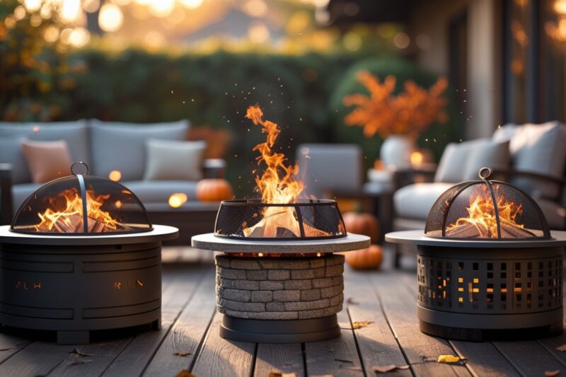 Top Amazon Fire Pits with Spark Screens and Safety Features