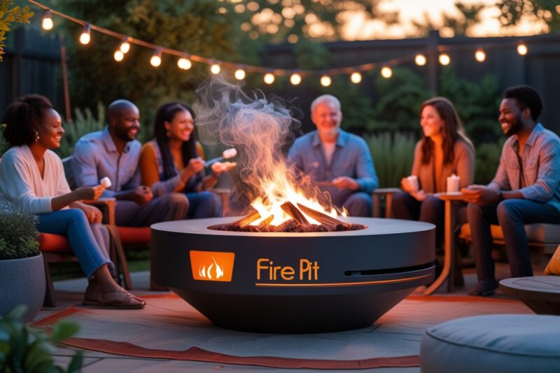 Best Fire Pits with Built-In Grills for Dual Functionality