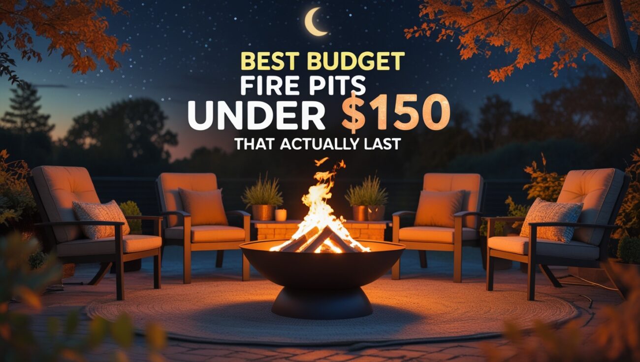 Best Budget Fire Pits Under $150 That Actually Last