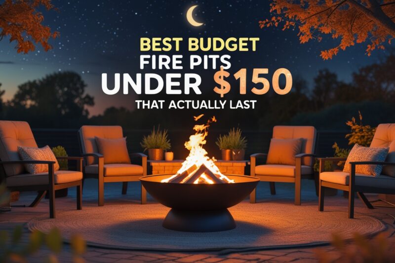 Best Budget Fire Pits Under $150 That Actually Last
