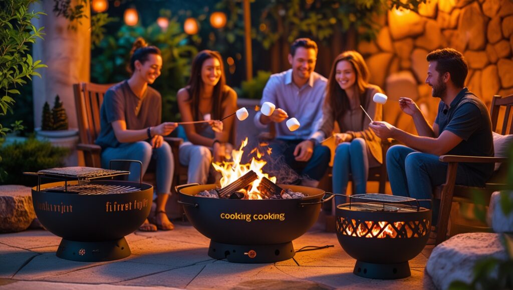 Top-Rated Fire Pits for Cooking: Grills, Skewers, and More