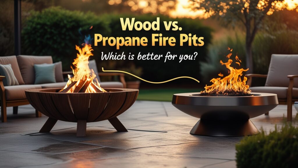 Wood vs. Propane Fire Pits: Which Is Better for You?