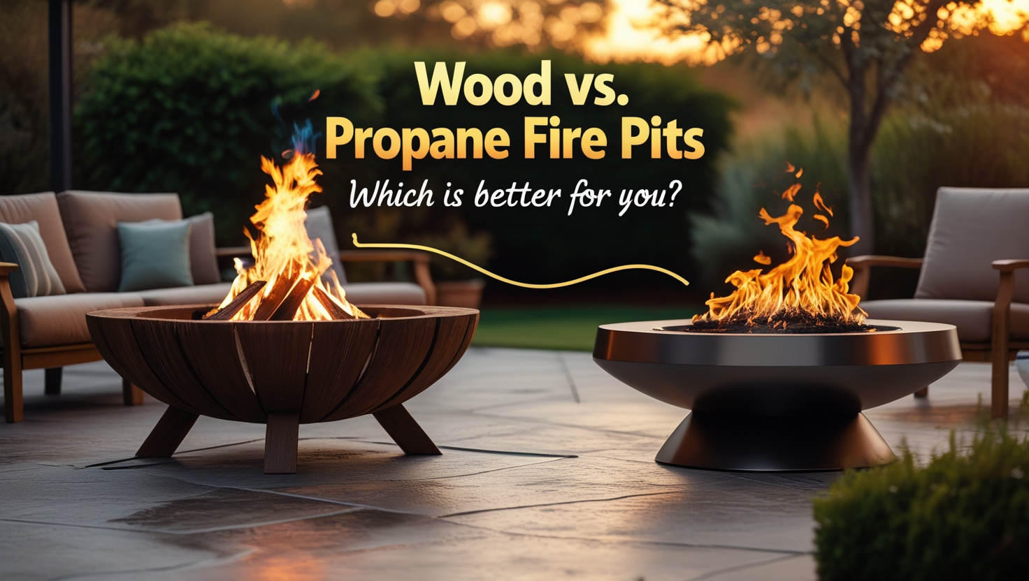Wood vs. Propane Fire Pits: Which Is Better for You? - Best Fire Pits ...