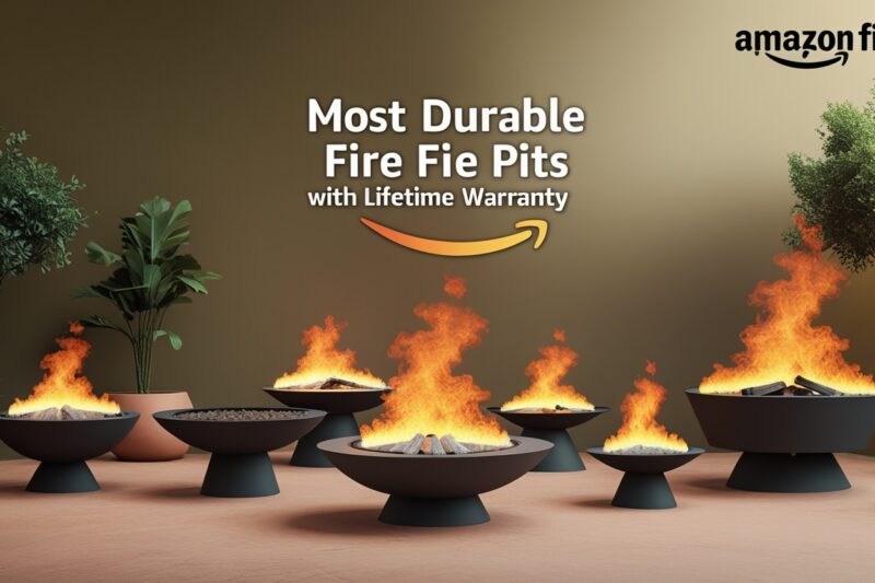 Most Durable Fire Pits with Lifetime Warranty (Amazon Finds)