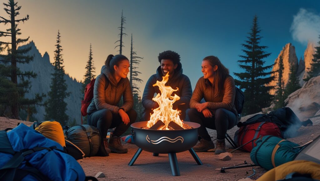 Top Fire Pits for High-Altitude Camping (Windproof Picks)
