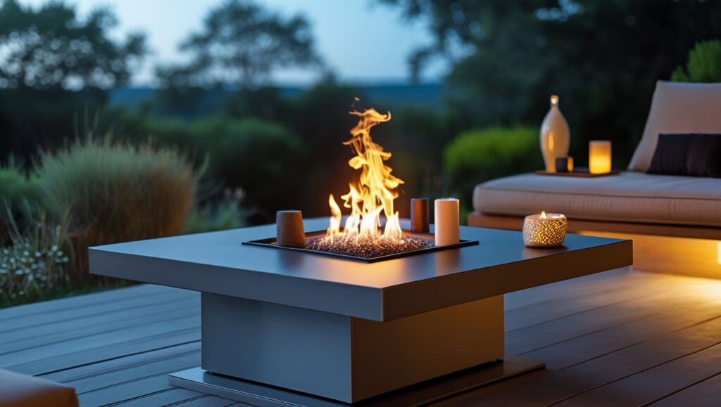 Top Compact Gas Fire Pits That Double as Coffee Tables