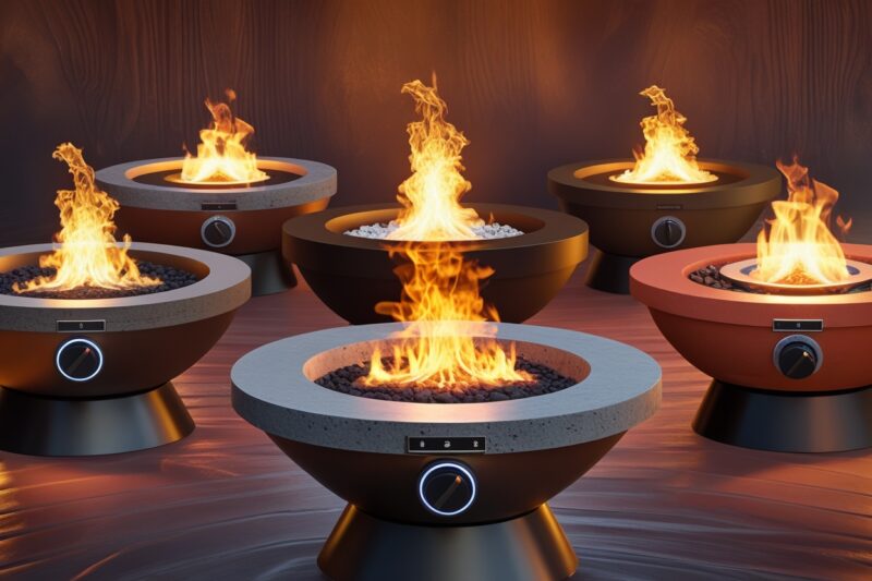 Top Fire Pits with Flame Adjustment Knobs (Heat Control Picks)