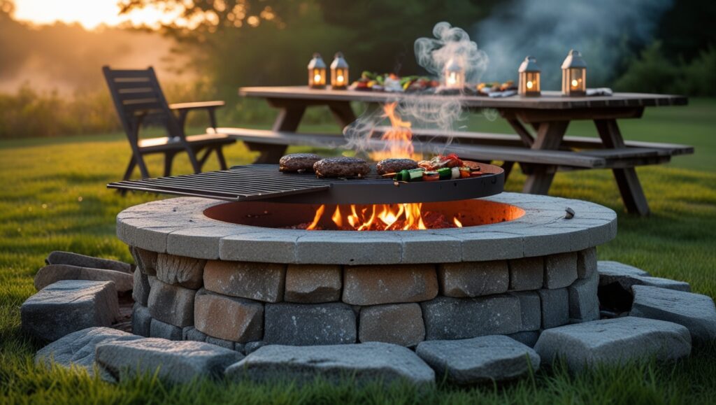 Best Fire Pits with Cooking Grates for Open Flame Meals