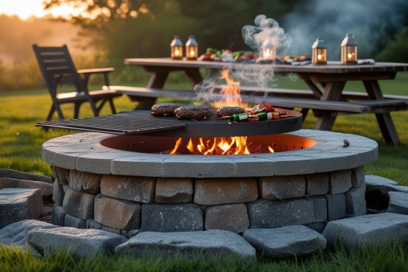 Best Fire Pits with Cooking Grates for Open Flame Meals