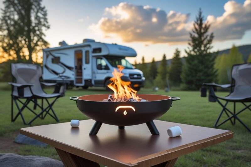 Best Compact Fire Pits That Fit in RV Storage Compartments