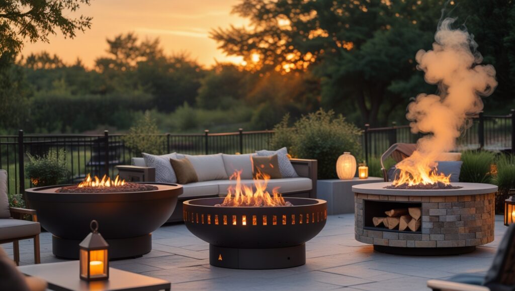 Top Fire Pits with Built-In Storage for Wood or Accessories