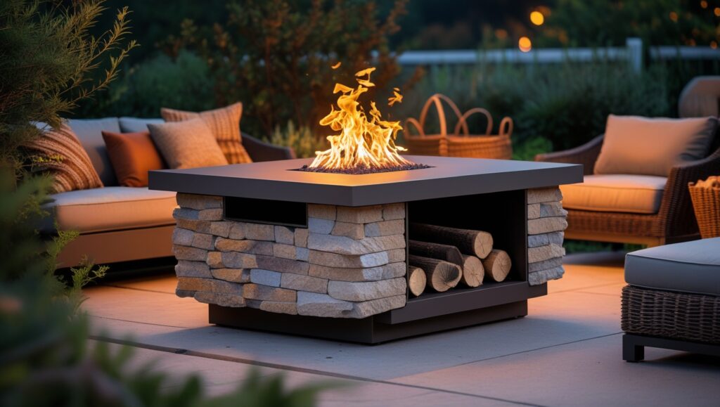 Best Fire Pits with Built-In Log Storage for Convenience