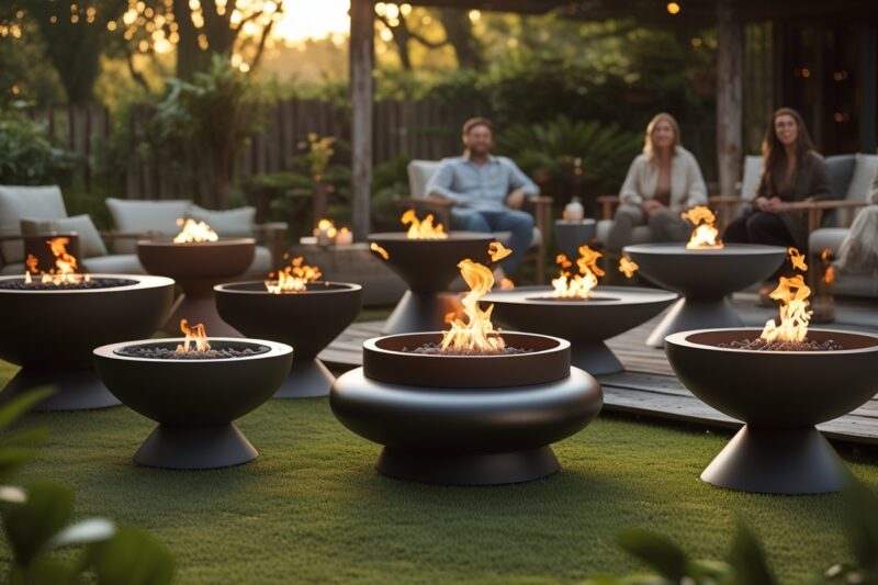 Top Portable Gas Fire Pits That Don’t Require Assembly