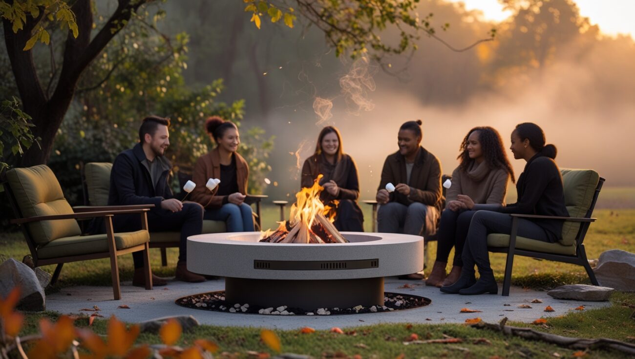 Top Eco-Friendly Fire Pits That Use Wood Without the Hassle