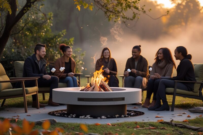 Top Eco-Friendly Fire Pits That Use Wood Without the Hassle