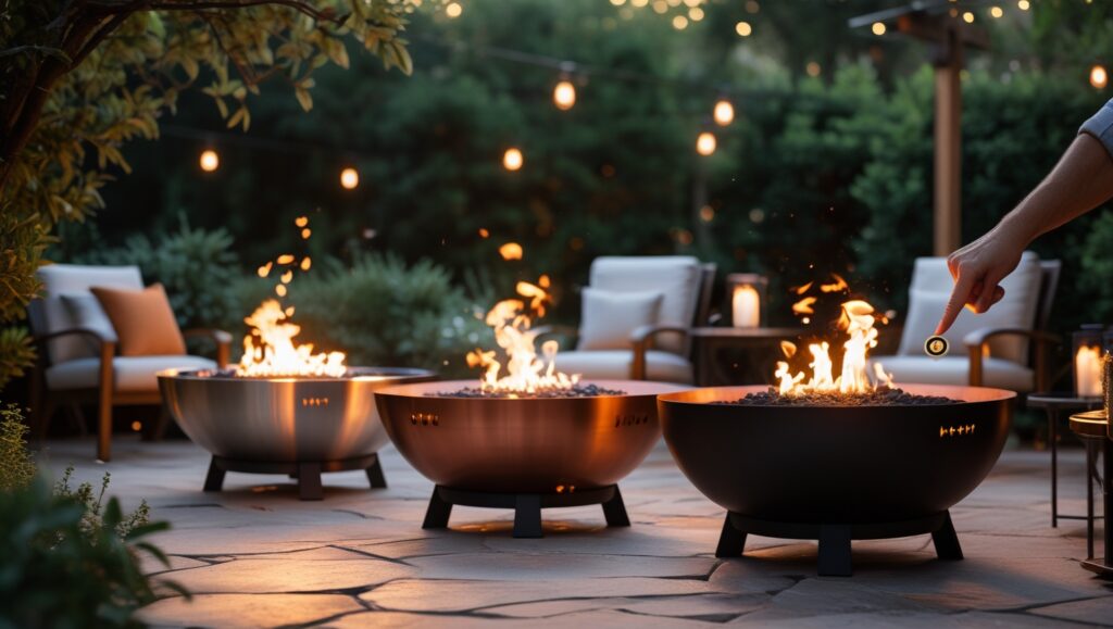 Top Fire Pits with Push-Button Ignition for Hassle-Free Lighting