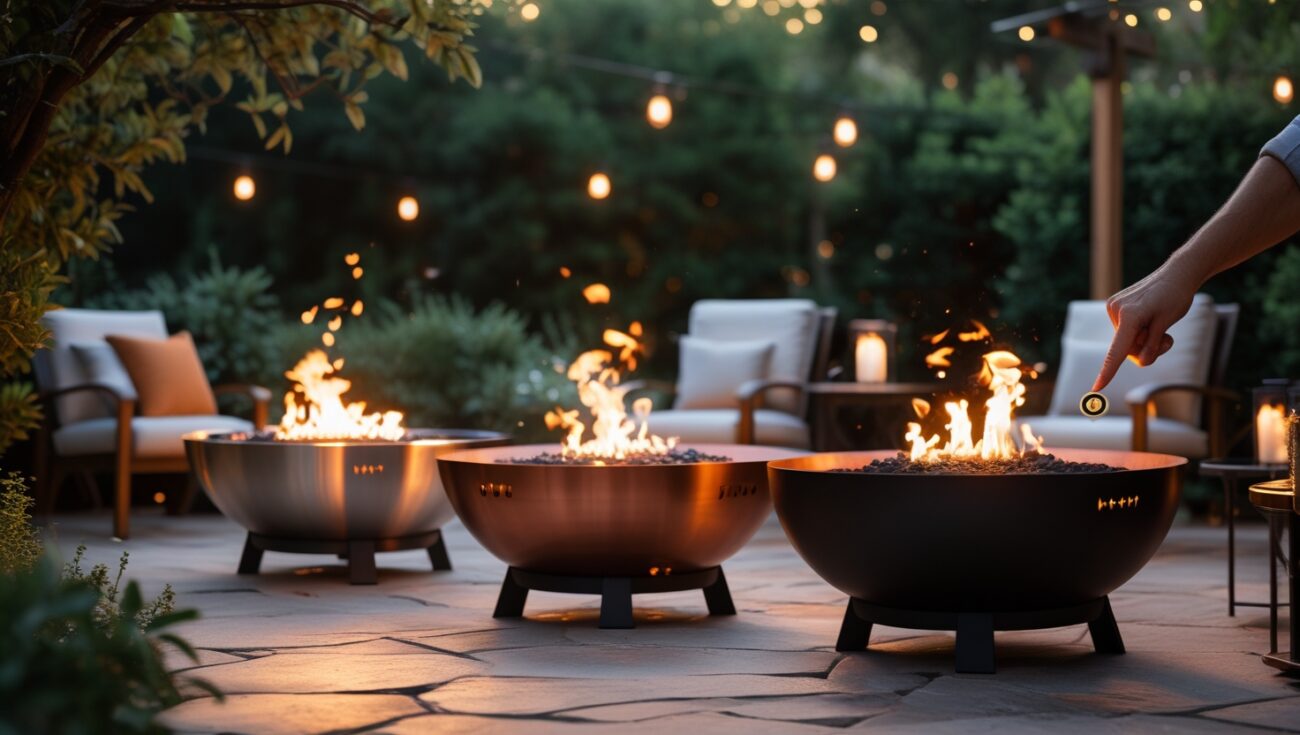 Top Fire Pits with Push-Button Ignition for Hassle-Free Lighting
