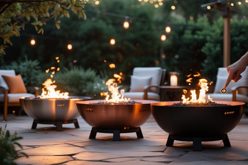 Top Fire Pits with Push-Button Ignition for Hassle-Free Lighting
