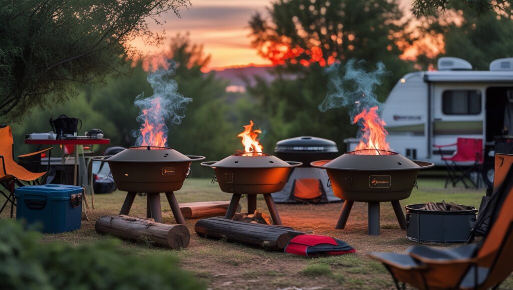 Best Propane Fire Pits for Camping and Tailgating