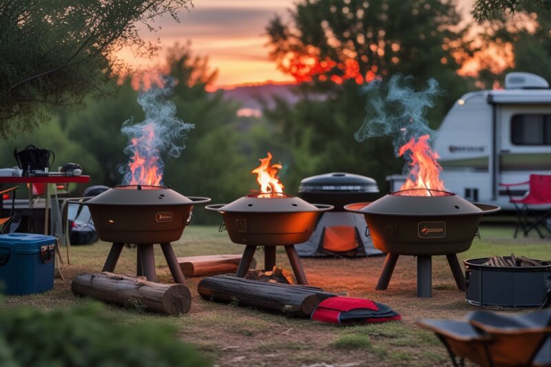 Best Propane Fire Pits for Camping and Tailgating