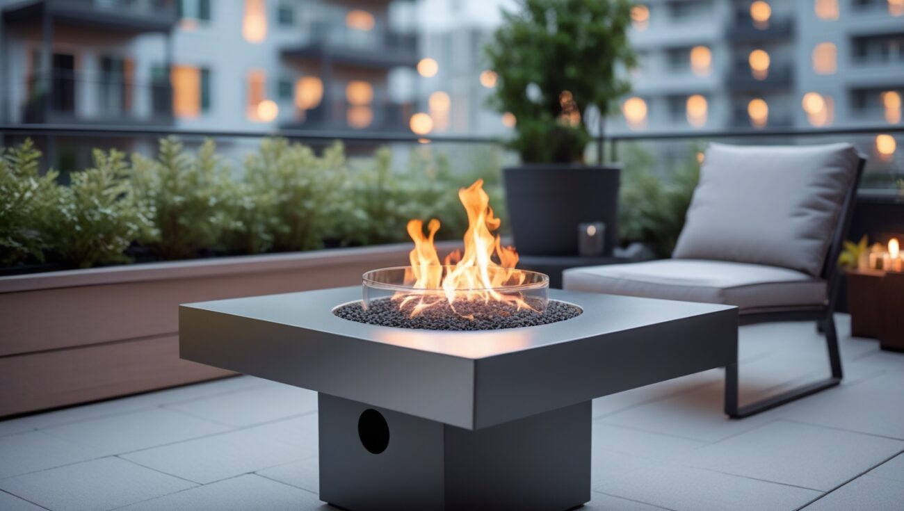 Top Fire Pit Tables for Apartments and Small Spaces (No Wood Needed)