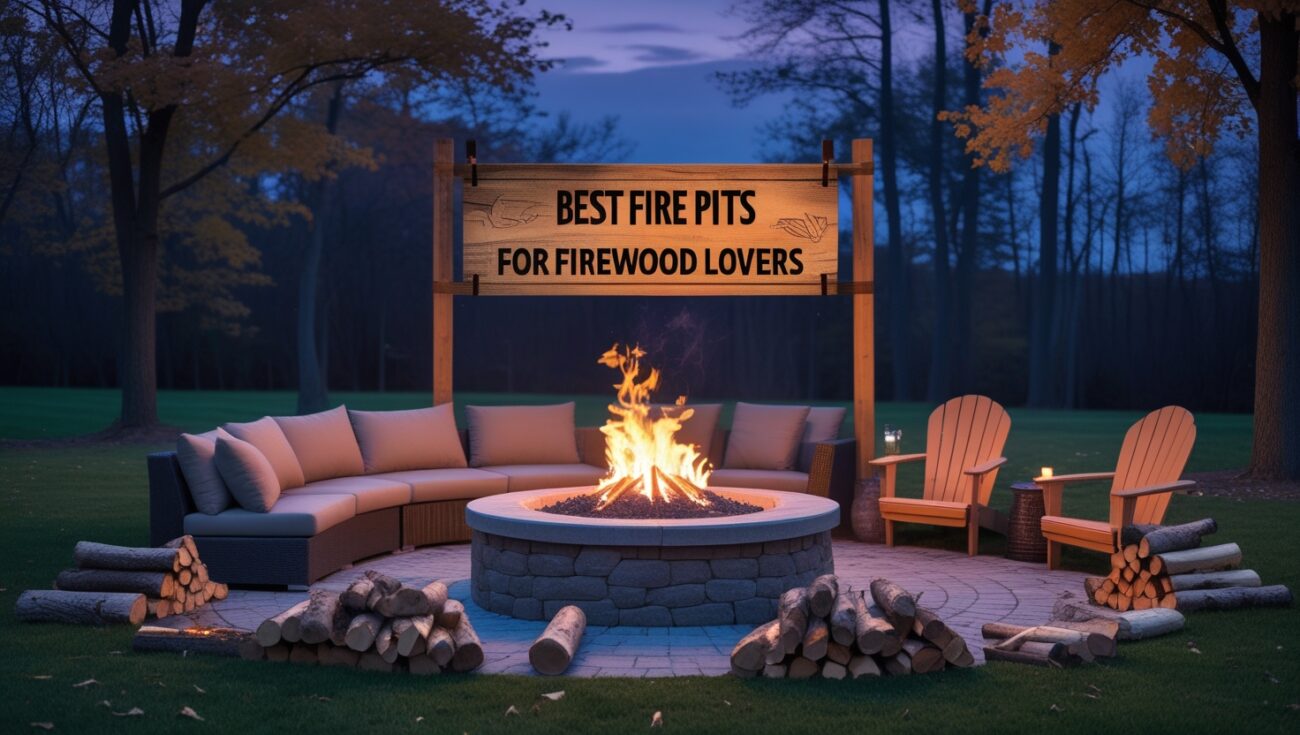 Best Fire Pits for Firewood Lovers (Big Log Capacity Picks)