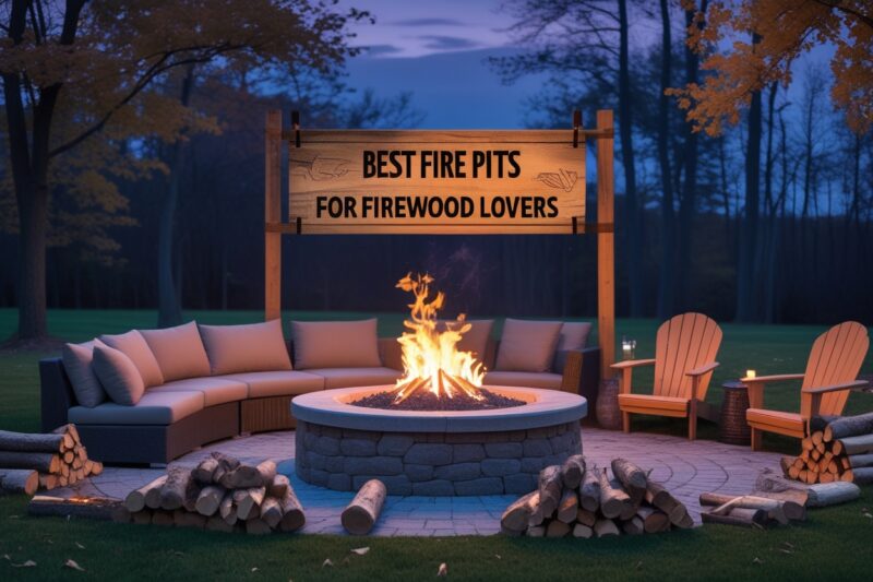 Best Fire Pits for Firewood Lovers (Big Log Capacity Picks)