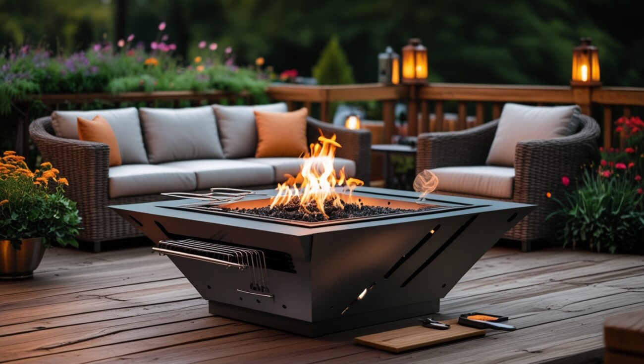 Top Fire Pits That Come with Grill Racks for Cooking