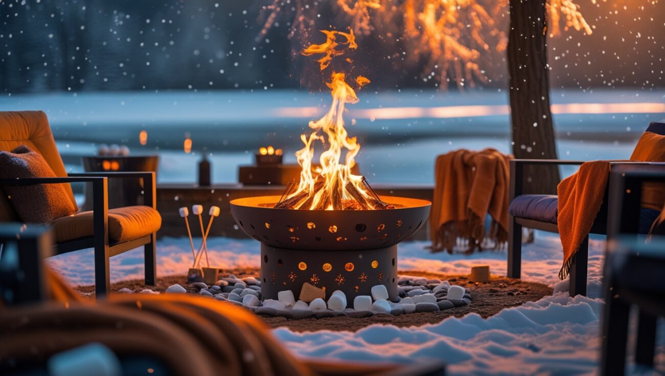 Best Fire Pits for Cold Weather (Maximum Heat Output Picks)