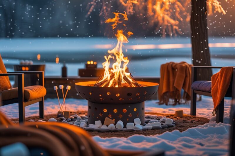 Best Fire Pits for Cold Weather (Maximum Heat Output Picks)