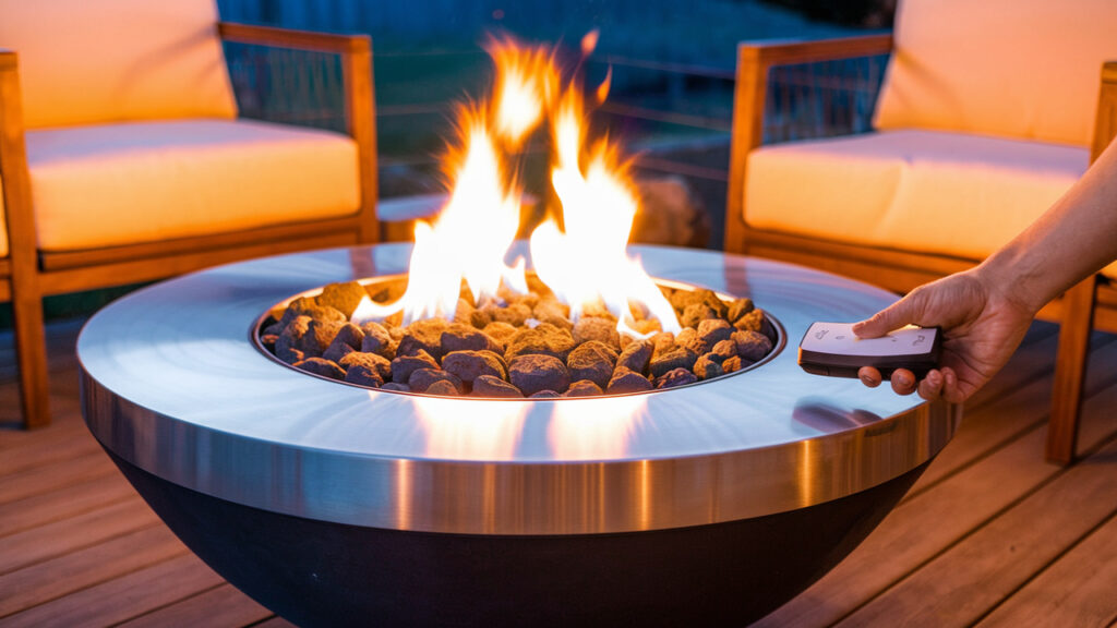 Best Fire Pits with Auto-Ignition and Lava Rocks for Easy Outdoor Heat