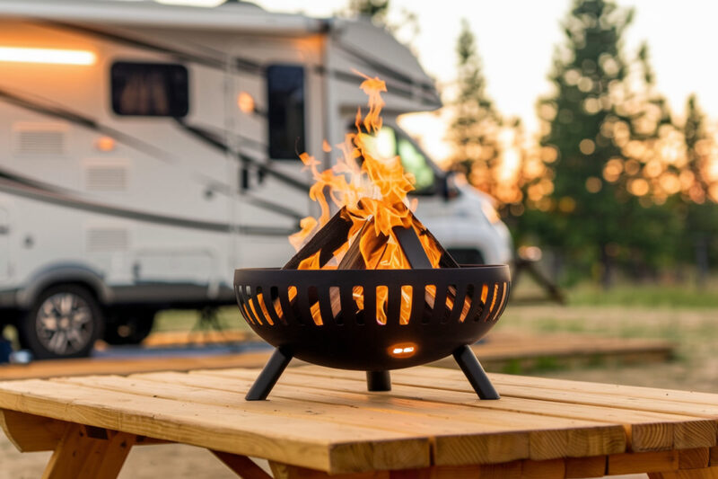 Best Lightweight Fire Pits for Fast Setup at Campsites or RV Parks