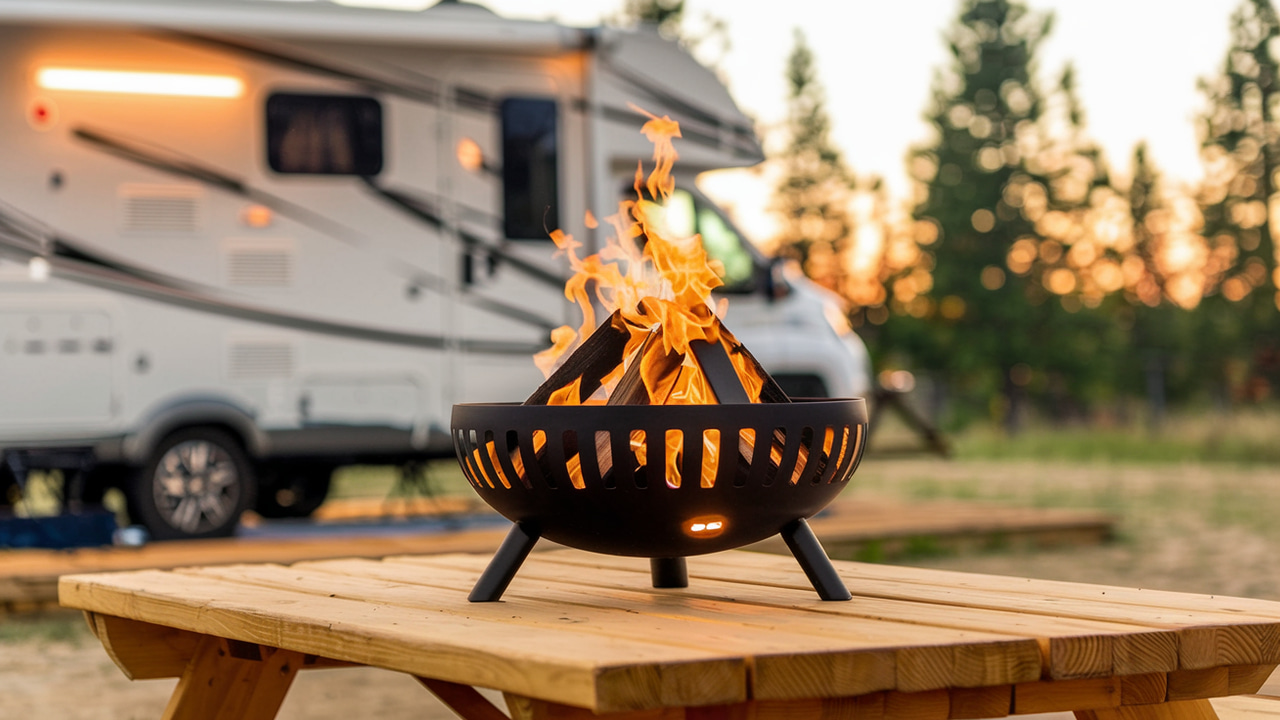 Best Lightweight Fire Pits for Fast Setup at Campsites or RV Parks