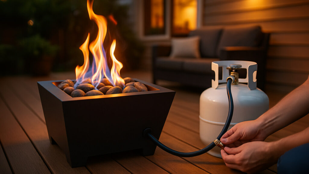Top Fire Pits That Hook Up to Propane in Minutes (No Tools Needed)
