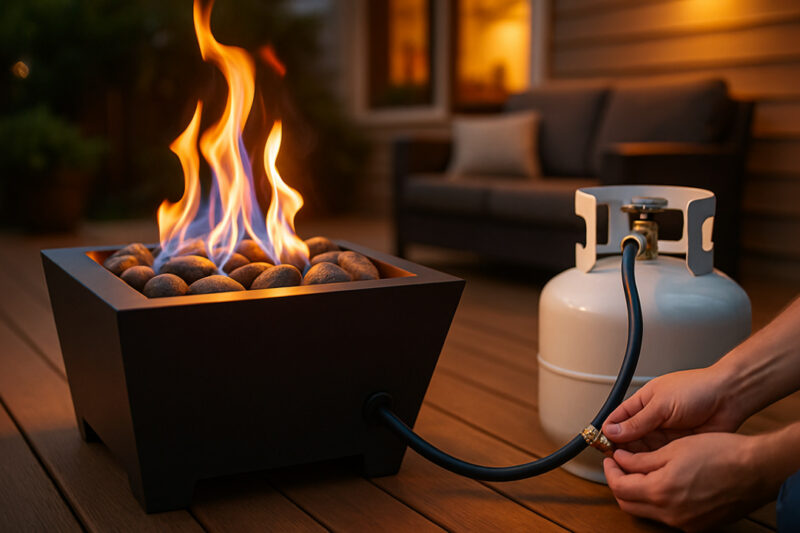 Top Fire Pits That Hook Up to Propane in Minutes (No Tools Needed)